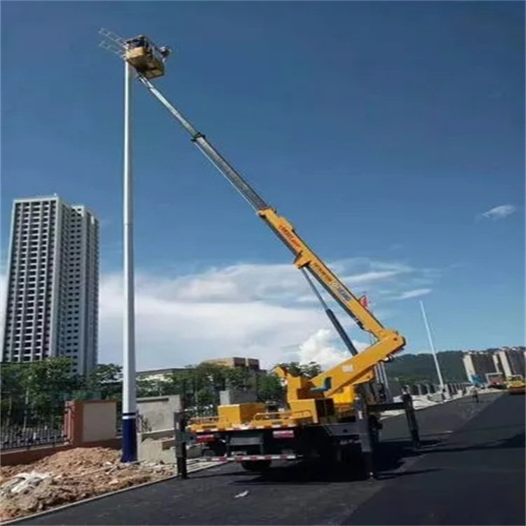 忠县维修路灯的曲臂升降车出租